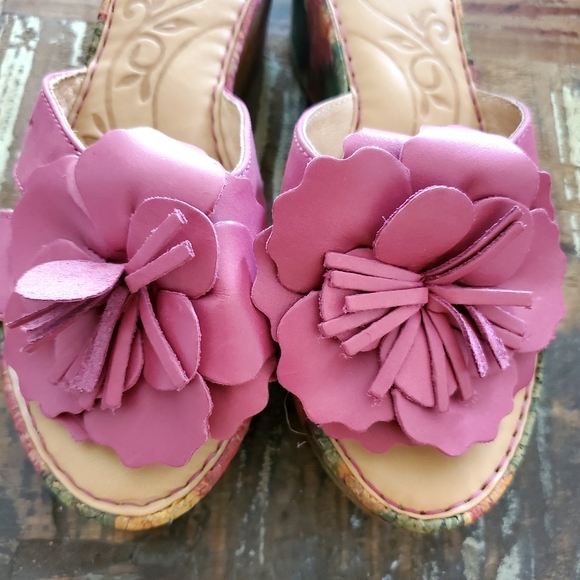 Born wedge sandals size 8 / 39 - Picture 2 of 10